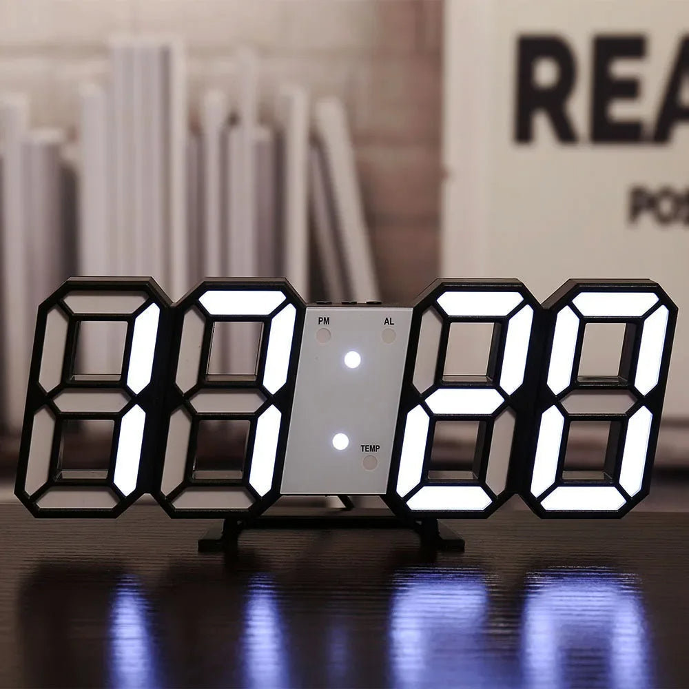 Skrivbordsklocka - 3D LED